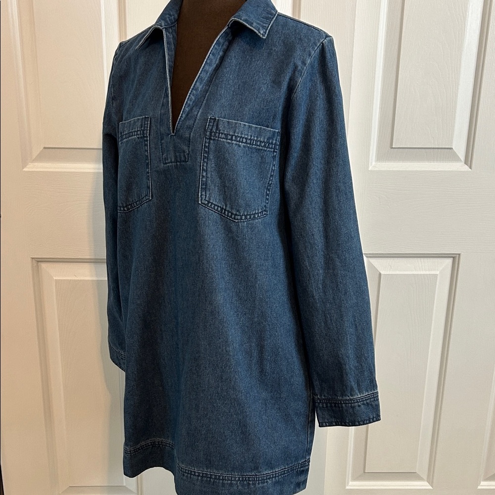 New Forever 21 Blue Denim mini Dress 🖤